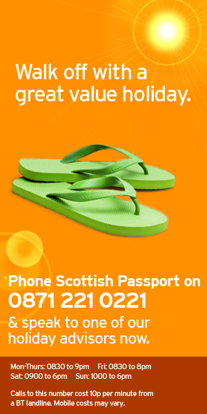 Need a Holiday? Call now on 0871 221 0221. Calls to this number cost 10p per minute from a BT landline. Mobile costs may vary.